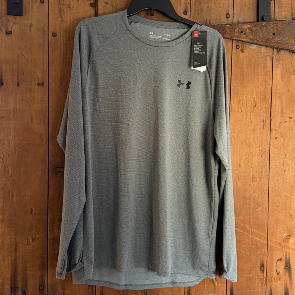 Under Armour Charcoal Long Sleeve Heatgear